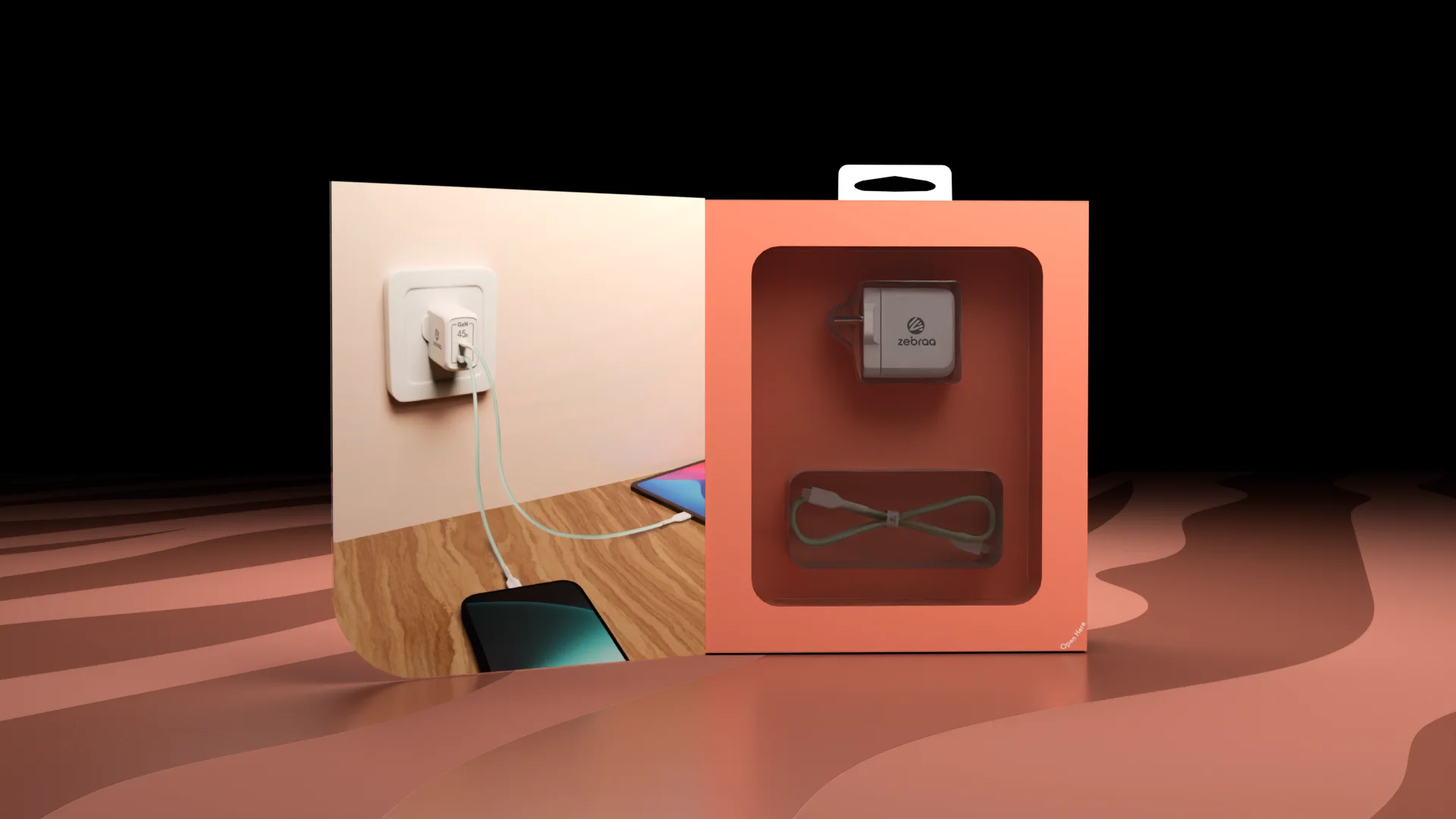 zebraa 45w packaging